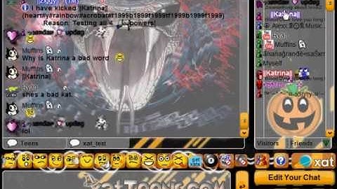 Testing xat power BlastKick at xat.com/Teens