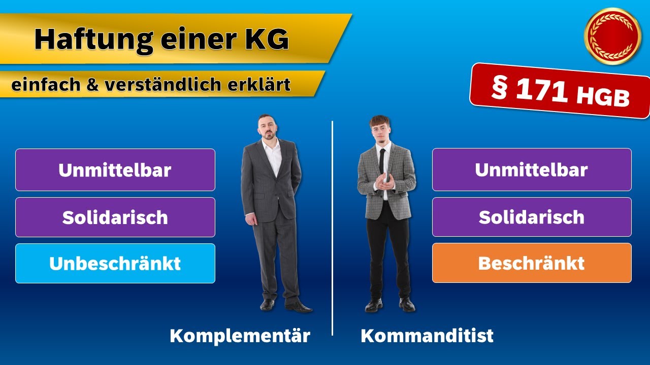 Wer Haftet Bei Einer Kg