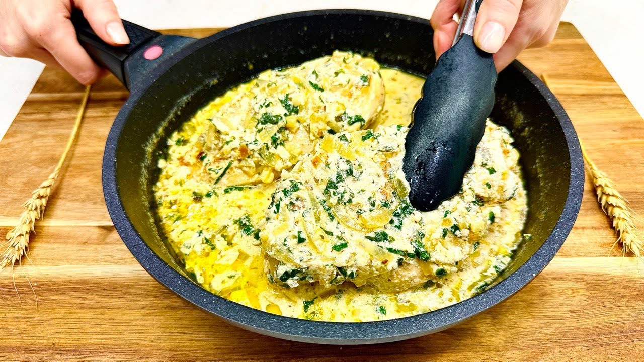 Картофельные чипсы с яйцом и вкуснейшей куриной грудкой! Готовлю по этому рецепту почти каждый день!