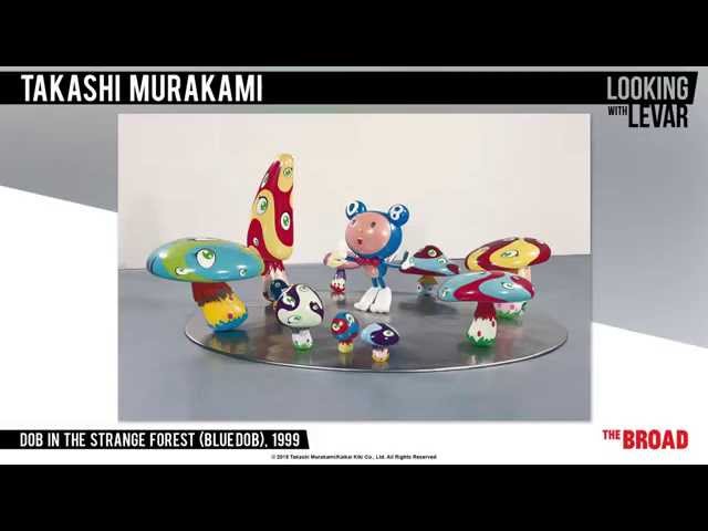 Takashi Murakami - DOB in the Strange Forest (Blue DOB), 1999