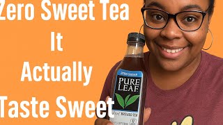 Zero Sweet Tea ? It Actually Taste Sweet | Pure Leaf Review