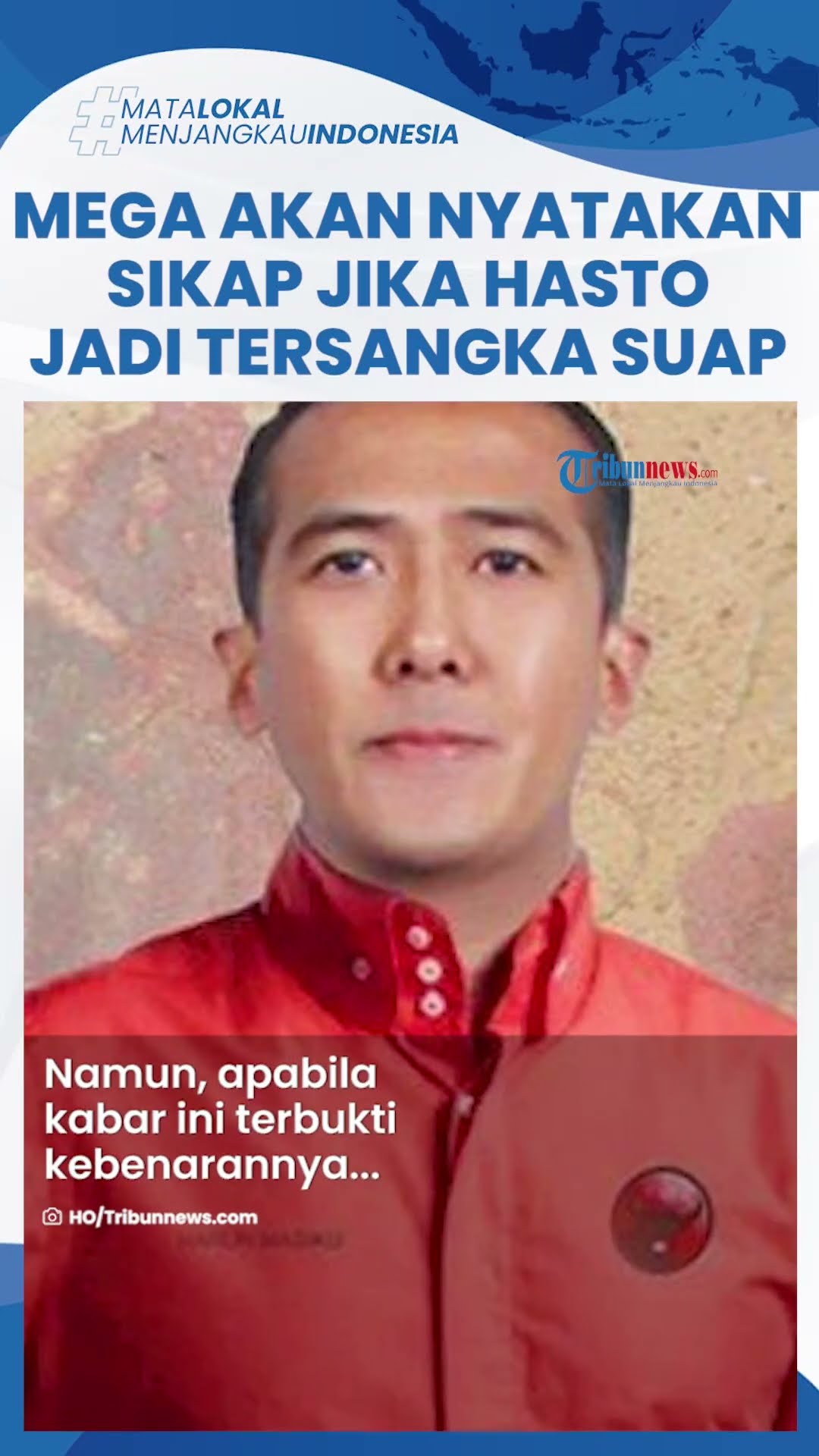 PDIP Akui Tak Tahu Hasto Kristiyanto Jadi Tersangka Dugaan Suap, Mega akan Segera Nyatakan Sikap
