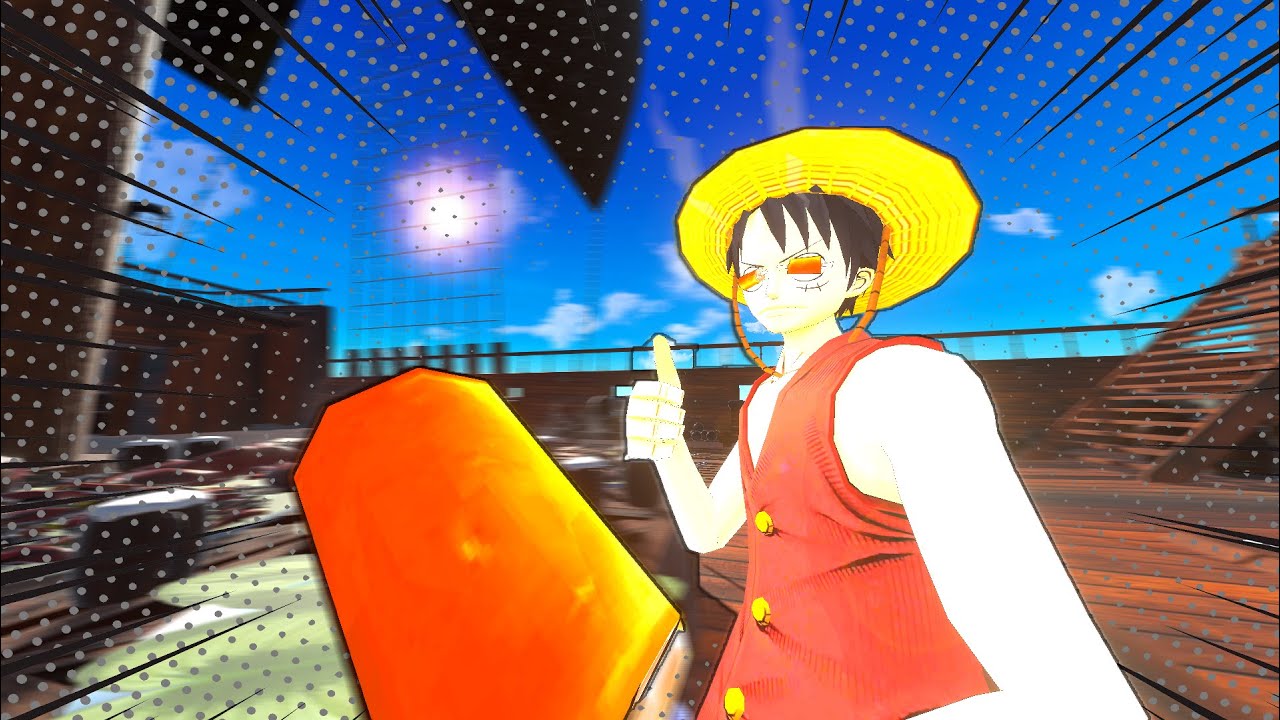 como montar a skin do luffy no roblox｜Pesquisa do TikTok