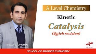 Catalysis Revision : heterogenous and homogenous catalysis for A Level Students