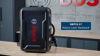 Easy Transport, Ultimate Protection: Bosch Rotary Laser Backpack screenshot 1