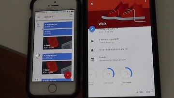 Google Calendar Connects To Google Fit and Apple Health