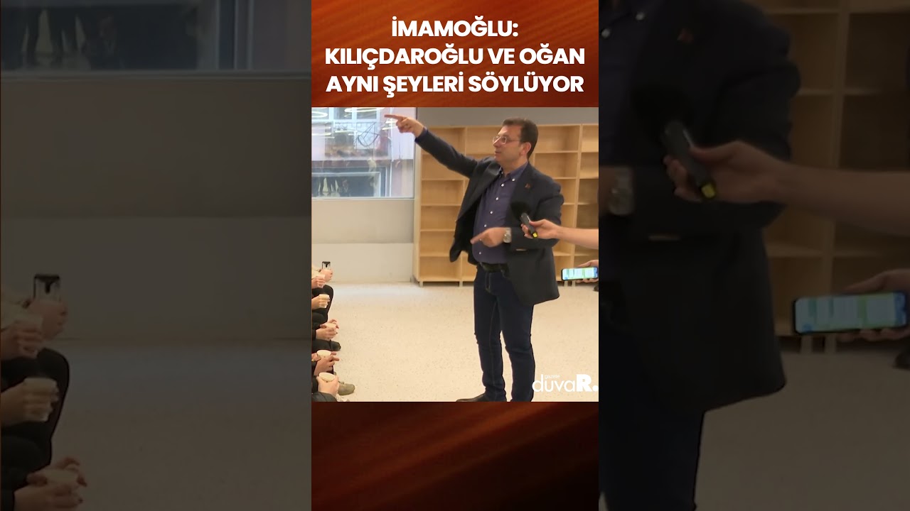 ⁣İmamoğlu: Kılıçdaroğlu ve Sinan Oğan aynı şeyleri söylüyor | #Shorts