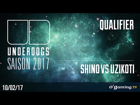 Shino vs Uzikoti - Underdogs 2017 Saison 1 Qualifier - Starcraft II