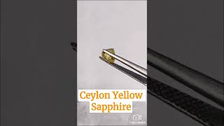 Ceylon Yellow Sapphire