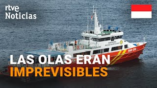 Indonesia Three Large Waves Reportedly Capsized The Boat Carrying The Valencia Family