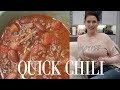 AMAZING QUICK CHILI | Margot Brown