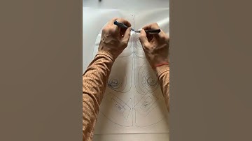 Sketching Visit - Abstract Brain Loops