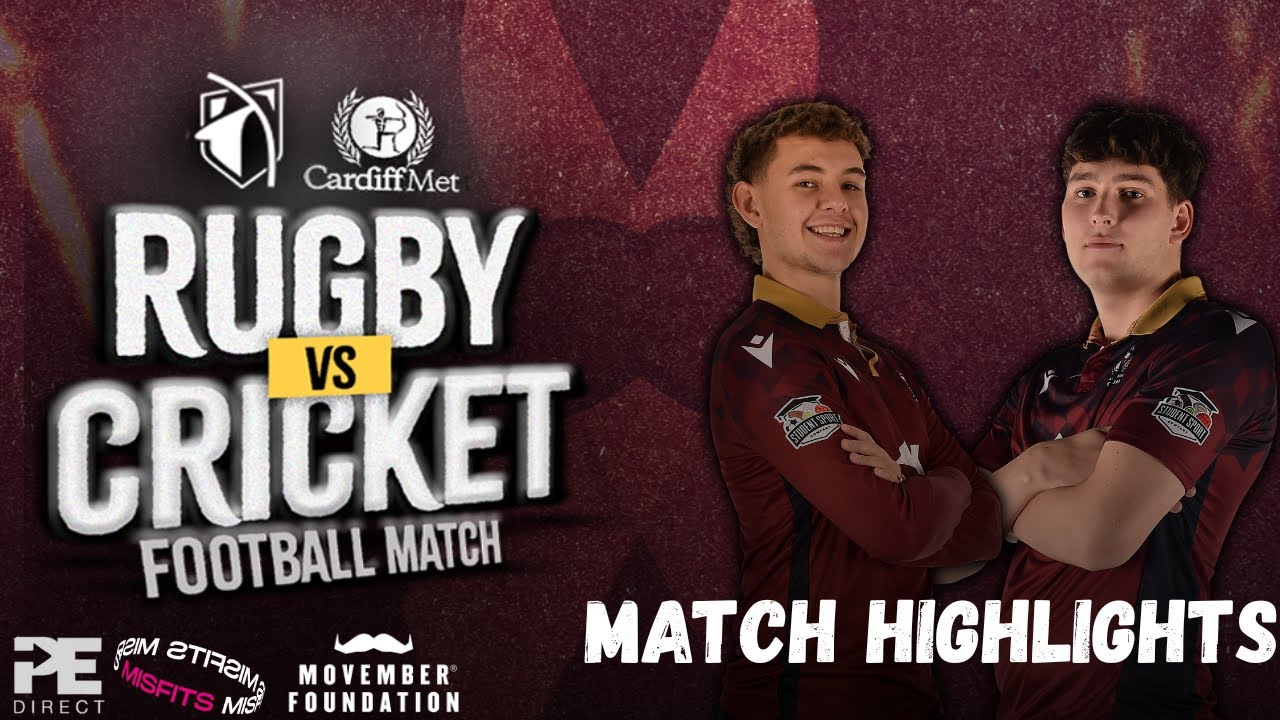 Cardiff Met CC 5-2 Cardiff Met RFC Match Highlights
