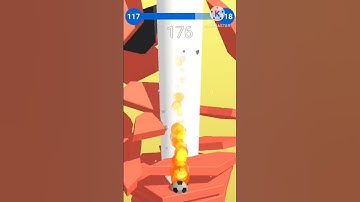 Stack Ball Gameplay 🔥🔥 || Level 117 || #shorts #trendingshorts #ytshorts