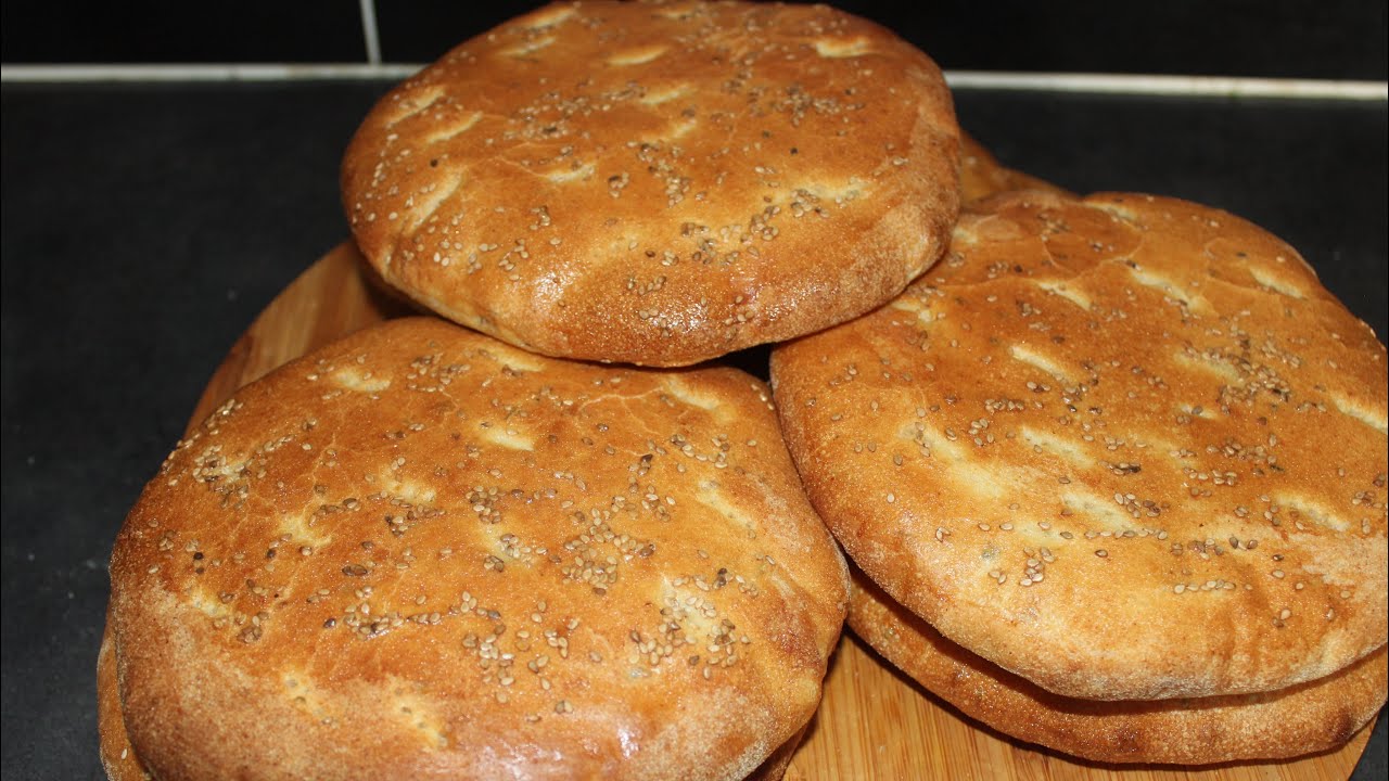 خبز الطابونة التونسي في الفرن قطني وخفيف