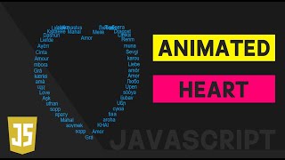 Animated Heart Effect Using CSS & Javascript | Rotate Heart Animation