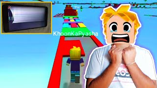 WARNING: THIS GAME MIGHT BE BREAK YOUR MOBILE - Blockman Go Obby Runner ( Funny Moments ) screenshot 4