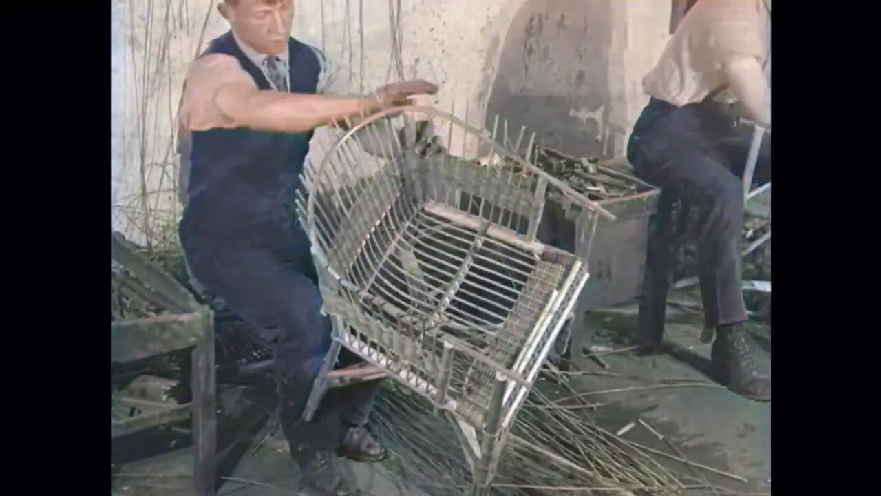 Dutch Nostalgia Woven Cane Furniture from Ulft (1925) YouTube