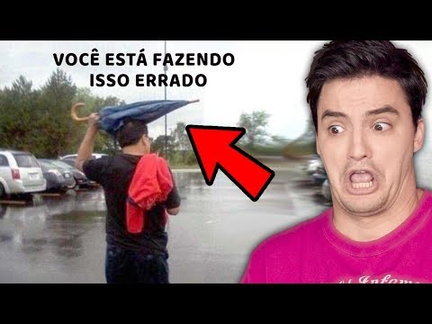 PESSOAS QUE NÃO SABEM O QUE ESTÃO FAZENDO!