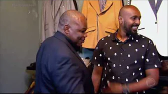 Mike Tyson conhece o pai ao escolher o terno
