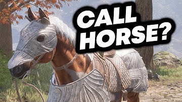 Oblivion Remastered: Call Horse | Is It Possible and How To Find?