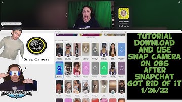 (2023) How to use & download SNAP CAMERA on OBS after Snapchat Shutdown (Might not work anymore)