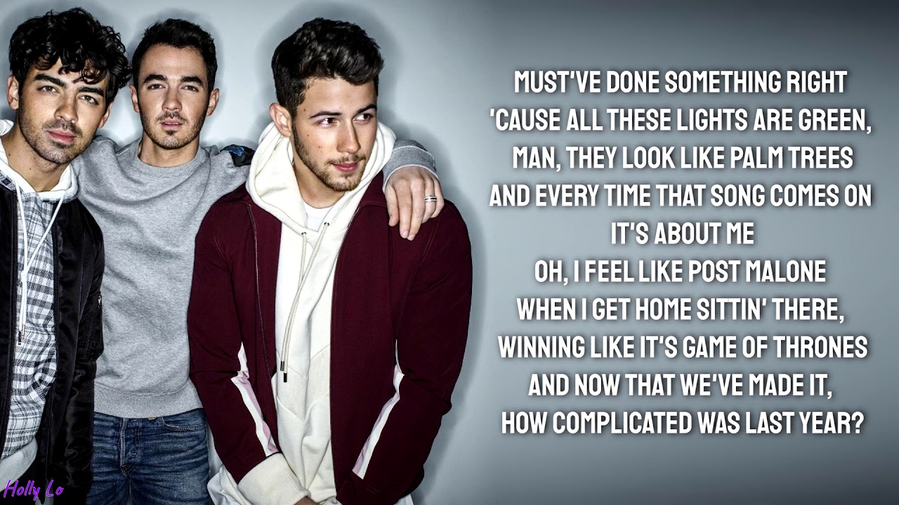 Jonas Brothers - Cool, Lyrics and Quotes.