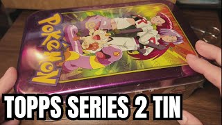 Opening A Vintage Pokemon Topps Series 2 Tin