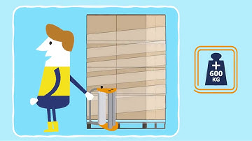 How to stabilise your pallets with XT Orange®