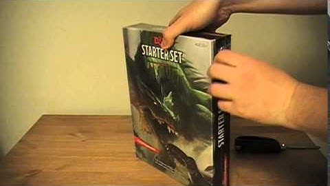 Unboxing: Dungeons & Dragons Starter Set