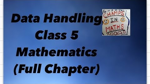 Data Handling Class 5 Mathematics