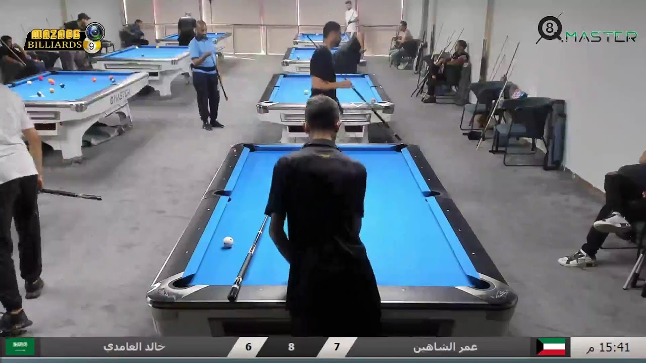 بطولة نادي كيو ماستر الافتتاحية 2022 الرياض / دور الـ32 / عمر الشاهين vs خالد الغامدي