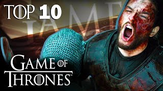 TOP 10 Mejores MOMENTOS de GAME OF THRONES