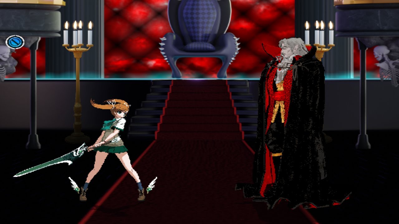 MUGEN: Nanase (Me) Vs Dracula