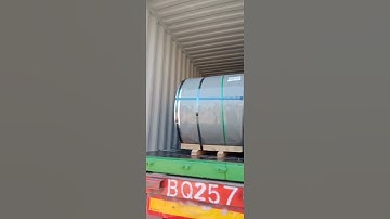 stainless steel coils in 304 316 grade of 2B surface ---loading container--export to the buyer