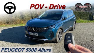 Peugeot 5008 Allure BlueHDi 130 EAT8 - 2021 Peugeot 5008 | 1st Drive - Review - Test - POV Drive