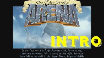 The Elder Scrolls: Arena - Intro (Original quality)