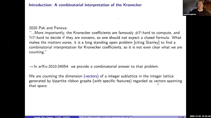 Joseph Bengeloun - Quantum Mechanics of Bipartite ...