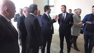 İbb Başkani Ekrem İmamoğlunu Beledi̇yemi̇zde Mi̇safi̇r Etti̇k