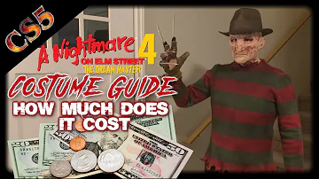 Freddy part 4 Costume Guide | A Nightmare on Elm Street part 4: Dream Master Freddy Krueger Costume
