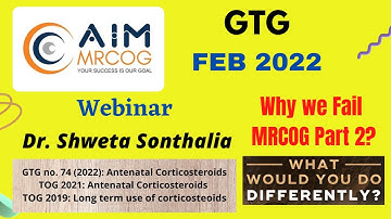 10. Why we fail MRCOG Part 2 Webinar