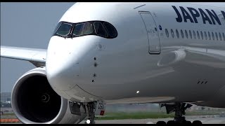 Jal Airbus A350-900 Ja09Xj Takeoff From Fukuoka Runway 34 Fukrjff Japan Airlines