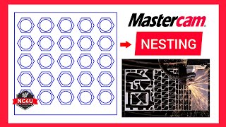 Celebrity How to do Nesting in Mastercam - Tamil - Mastercam -Coimbatore-Chennai-5Axis Profile