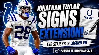 Jonathan Taylor JUST Got PAID! 👀 Colts Lock Up Their Star RB | Under Review Show