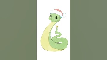 #snake #procreate #cgartist #newyear #newyear2025 #artwork #procreateart