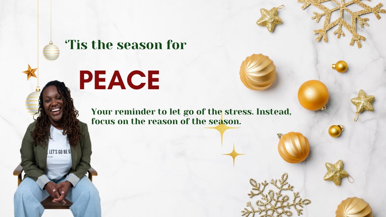 Peace Over Pressure: Choosing Presence Over Perfection This Christmas