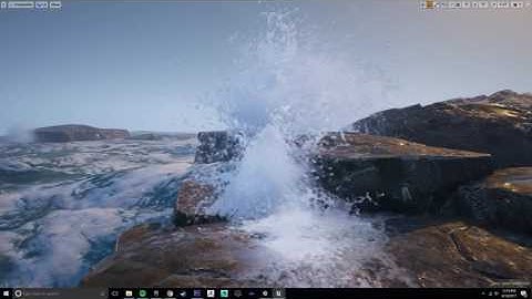 UE4 Foam crash/spray VFX fun!