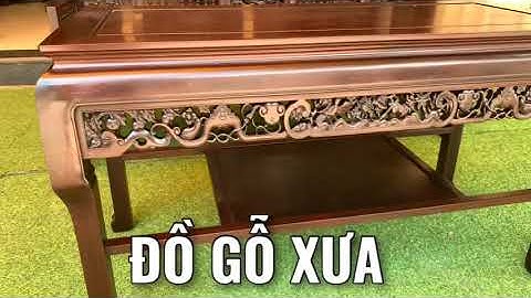 Bộ TRƯỜNG SONG TIỆN HUẾ Gỗ Gụ Kiểu Xưa | Bàn Ghế | Tủ Rượu | Tủ Bày Đồ | Sập Gụ Tủ Chè | TRƯỜNG KỶ