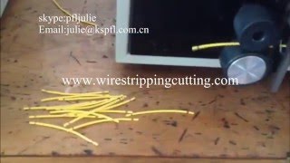 PFL-01 Automatic slim wire stripping machine