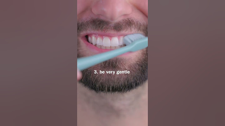 How to brush your teeth #shorts